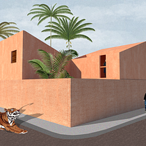 Mi Proyecto del curso: Representación gráfica de proyectos arquitectónicos. Un projet de Architecture , et Collage de Norma Santiago Reyna - 27.10.2020
