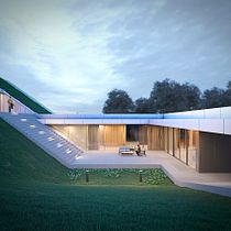 Mi Proyecto del curso: Diseño arquitectónico de exteriores con V-Ray. Un projet de 3D, Architecture , et ArchVIZ de Maribel Fernandez - 27.10.2020