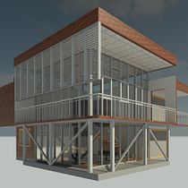 Mi Proyecto del curso: Diseño y modelado arquitectónico 3D con Revit. Projekt z dziedziny  Architektura użytkownika Allan Martinez Prendas - 28.10.2020