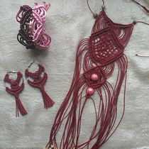 Mi Proyecto del curso: Joyería en macramé Ein Projekt aus dem Bereich H und werk von Nadia Mah - 04.11.2020