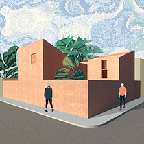 Meu projeto do curso: Representação gráfica de projetos arquitetônicos. Un projet de Architecture numérique, Architecture, Design graphique, Architecture d'intérieur, Design d'intérieur, Pa, sagisme, Collage et Illustration architecturale de iasmim1dsantos - 16.02.2021