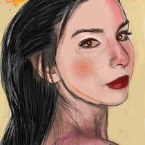 mi primera vez en un proyecto, me encantó el curso.. Ilustração tradicional projeto de Ryan Cesar - 29.10.2020