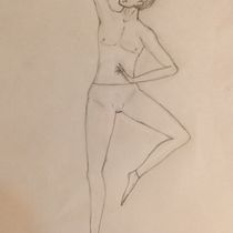 Mi Proyecto del curso: Dibujo anatómico para principiantes. Figure Drawing project by Arbey Vargas - 10.29.2020