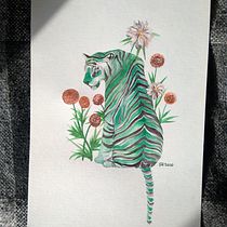 My project in Creation of Color Palettes with Watercolor course. Un progetto di Illustrazione tradizionale e Pittura ad acquerello di Mariya Humetska - 29.10.2020