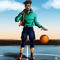 Meu projeto do curso: Criação de personagens urbanos. Digital Drawing project by Evandro Carlos - 10.29.2020