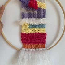 Mi Proyecto del curso: Introducción al tramado textil. Een project van Craft van Sandra Marulanda - 30.10.2020