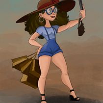 Mi Proyecto del curso: Pintura digital Color. Traditional illustration, and Digital Illustration project by Rodrigo Turpo Supa - 10.30.2020