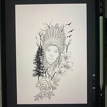 Mi Proyecto del curso: Diseño e ilustración digital de tatuajes con Procreate. Design project by Jeison Alexander Fallas Mora - 11.15.2020