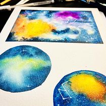 My project in Modern Watercolor Techniques course. Watercolor Painting project by Michela De Marco - 11.01.2020