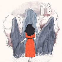 My project in Book Cover Illustration: Unraveling the Essence of a Story course. Editorial Illustration project by fujitani_erika - 11.02.2020