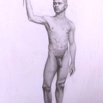 Dibujo realista de la figura humana. Fine Arts, Sketching, Drawing, Pencil Drawing, Figure Drawing, Artistic Drawing, and Realistic Drawing project by maxi_a_heredia - 11.01.2020