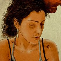 Mi Proyecto del curso: Retrato ilustrado con Procreate.  projeto de Pau Senabre - 01.11.2020