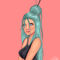 Mi Proyecto del curso: Retrato de personajes femeninos con Procreate. Projekt z dziedziny Portret, R, sunek c, frow, Projektowanie postaci, Trad, c, jna ilustracja, Ilustracja c, frowa i Instagram użytkownika xiansuarez - 02.11.2020