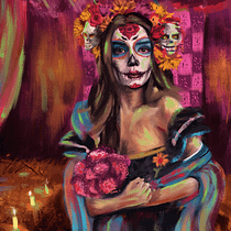 Mi Proyecto del curso: Técnicas pictóricas para pintura digital. Artistic Drawing, Portrait Drawing, Digital Drawing, Traditional illustration, and Digital Illustration project by Adrián Rayón - 11.02.2020