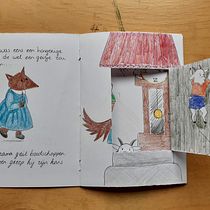 My project in Narrative Techniques for Illustrated Stories course . % Janneke Vrijdag tarafından hazırlanan Çocuk İllüstras, Ve onu projesi - 11.02.2020