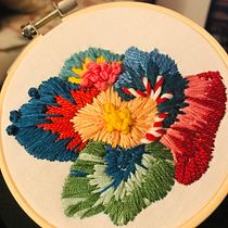 Meu projeto do curso: Bordado criativo: revolução com pontos. Un projet de Broderie de julianabmimoso - 02.11.2020