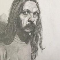 My project  in Realistic Portrait with Graphite Pencil course. Desenho realista projeto de nualamerne - 02.11.2020