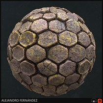 Mi Proyecto del curso: Introducción a la creación de texturas con Substance Designer. Un projet de 3D de Alejandro Fernández - 02.11.2020