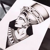 Mi Proyecto del curso: Tatuaje para principiantes. Fine Arts, Drawing, and Traditional illustration project by Vicky Gámez Tenorio - 12.08.2020