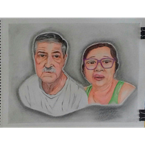 Mi Proyecto del curso:  Retrato realista con lápices de colores. Drawing, Realistic Drawing, and Traditional illustration project by Edson Horacio Camarillo - 11.03.2020