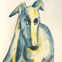 My project in Experimental Watercolor Techniques for Beginners course. Traditional illustration project by Nelly Marre - 11.03.2020