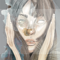 My project in Illustrated Portraits with Procreate course. Desenho digital projeto de Liza Rozen - 04.11.2020