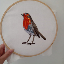Mi Proyecto del curso: Pintar con hilo: técnicas de ilustración textil. Embroider project by Paula Fernandes - 11.04.2020