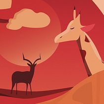 Meu projeto do curso: Ilustração geométrica com volume. Ilustração tradicional e Ilustração vetorial projeto de Jéssica Rodrigues - 04.11.2020
