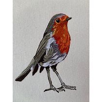 Mi Proyecto del curso: Pintar con hilo: técnicas de ilustración textil. Embroider project by Gis B - 11.04.2020