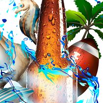 Beer... De aquí soy!!!. Br, ing e Identidade, Colagem, Composição fotográfica, Comunicação, Concept Art, Criatividade, Desenho, Desenho artístico, Desenho digital, Direção de arte, Design, Design de cartaz, Design de produtos, Design digital, Design gráfico, Fotografia do produto, Fotografia digital, Iluminação fotográfica, Ilustração tradicional, Ilustração digital, Ilustração vetorial, Marketing, e Publicidade projeto de Adan Gómez - 05.11.2020