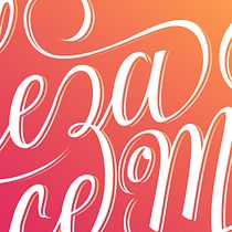 O lettering como identidade Ein Projekt aus dem Bereich Grafikdesign, Lettering und Digitales Lettering von Anny Souza - 05.11.2020