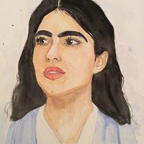 My project in Watercolor Portrait from a Photo course. Watercolor Painting project by Anna Bevilacqua - 11.06.2020