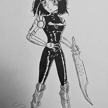 Mi Proyecto del curso: Diseño de personajes femeninos para cómics. Comic, Drawing, and Character Design project by Eliecer Quesada - 11.06.2020