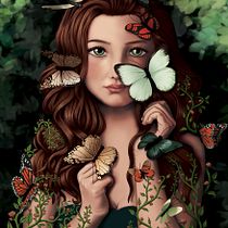 Digital Fantasy Portraits with Photoshop Final Project. Digital Drawing, and Digital Illustration project by Kirstenne Clare Marcelo - 11.06.2020
