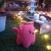 Mi Proyecto del curso: Amigurumi: creación de personajes con ganchillo Chat pommé. Creativit, Web Development, Graphic Design, and Marketing project by Johana Martínez Arenas - 11.06.2020