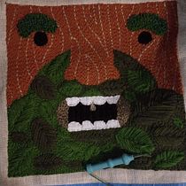 Mi Proyecto del curso: Bordado XL con aguja mágica. Criatividade projeto de Anabella Llorens - 06.11.2020