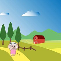 La Granja de Sheepy. Creating with Kids, Writing, and Children's Illustration project by ANA LEIVA - 11.07.2020