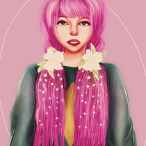 Mi Proyecto del curso: Retrato de personajes femeninos con Procreate. Projekt z dziedziny R, sunek c i frow użytkownika dae723 - 07.11.2020