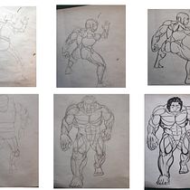 Mi Proyecto del curso: Ilustración para cómics: anatomía de un superhéroe. Ilustração tradicional projeto de Aless J. M. - 07.11.2020