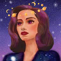My project in Digital Fantasy Portraits with Photoshop course. Digital Drawing project by mariamkasradze1 - 11.07.2020