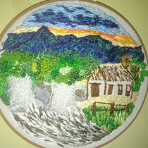 Mi Proyecto del curso: Técnicas básicas de bordado: puntadas, composiciones y gamas cromáticas. Un projet de Broderie de María Ysabel Flores - 07.11.2020