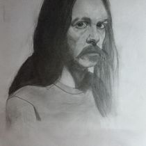 Mi Proyecto del curso: Retrato realista con lápiz de grafito , me parece muy bueno y aprendí mucho . Desenho a lápis, e Desenho de retrato projeto de davidaleji2720 - 07.11.2020