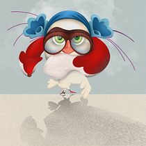 my Shady Chick. Artistic Drawing project by Neeltje Den Hartog - 11.07.2020