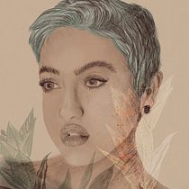 Meu projeto do curso: Retrato Ilustrado com Procreate.  projeto de Priscila Zavadil - 08.11.2020