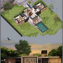 Mi Proyecto del curso: Ilustración digital de proyectos arquitectónicos. Events & Interior Design project by Lorena G.Miret - 11.08.2020