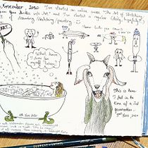 My projects in The Art of Sketching: Transform Your Doodles into Art course Ein Projekt aus dem Bereich Zeichnung, Traditionelle Illustration, Bleistiftzeichnung und Sketchbook von ruta_123 - 06.11.2020