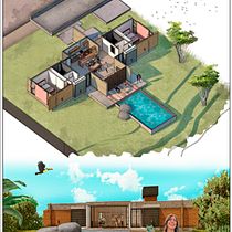 Mi Proyecto del curso: Ilustración digital de proyectos arquitectónicos. Architecture project by pablo23sarta - 12.30.2020