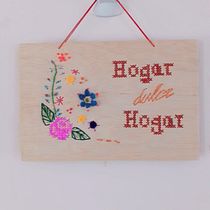 Mi Proyecto del curso: Bordado sobre madera. Embroider, Sewing, and Creativit project by Rusia Candelario Murillo - 11.12.2020