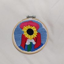 Mi Proyecto del curso: Introducción al bordado botánico. Un projet de Broderie , et Créativité de Paula Vanoli Dubra - 09.11.2020