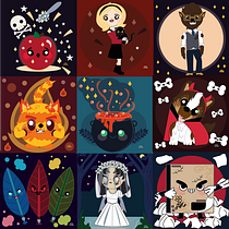 Mi Proyecto del curso: Creación de un porfolio de ilustración en Instagram. Un projet de Illustration traditionnelle, Illustration numérique et Illustration vectorielle de Lucy Jordan - 09.11.2020